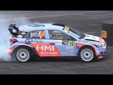 Hyundai i20 R5 Sound - Accelerations, Starts, Flames & More!!
