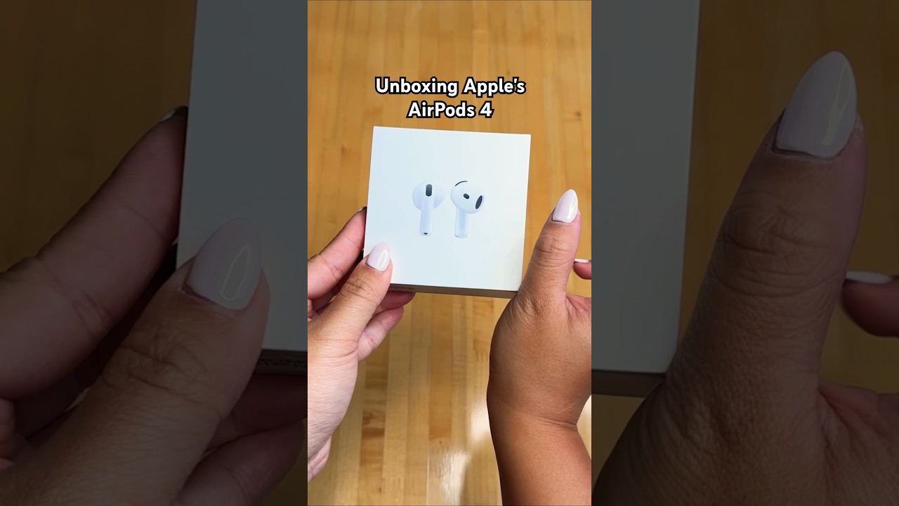 Unboxing the AirPods Pro 4