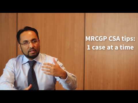 Tips to Pass the MRCGP CSA - focus on 1 case at a time