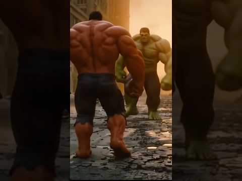 Hulk vs Red Hulk | Two Unstoppable Forces, One Final Collision