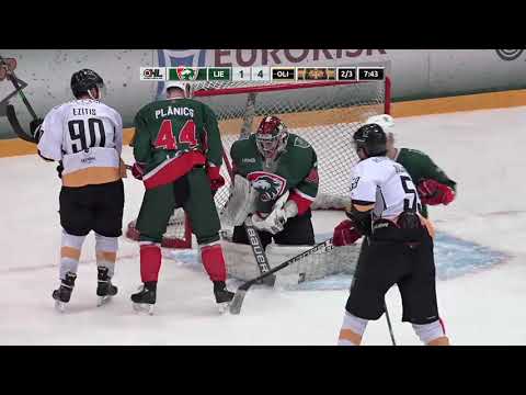 Optibet hokeja līga: HK Liepāja - HK Olimp/Venta 2002. Spēles labākie momenti (06.03.2021)