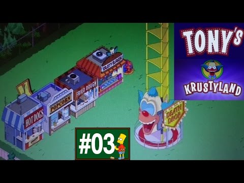 Los Simpson Springfield "Krustyland: Cap. 3 - Conseguir Burger de Krustyland y el OMS" por Tony