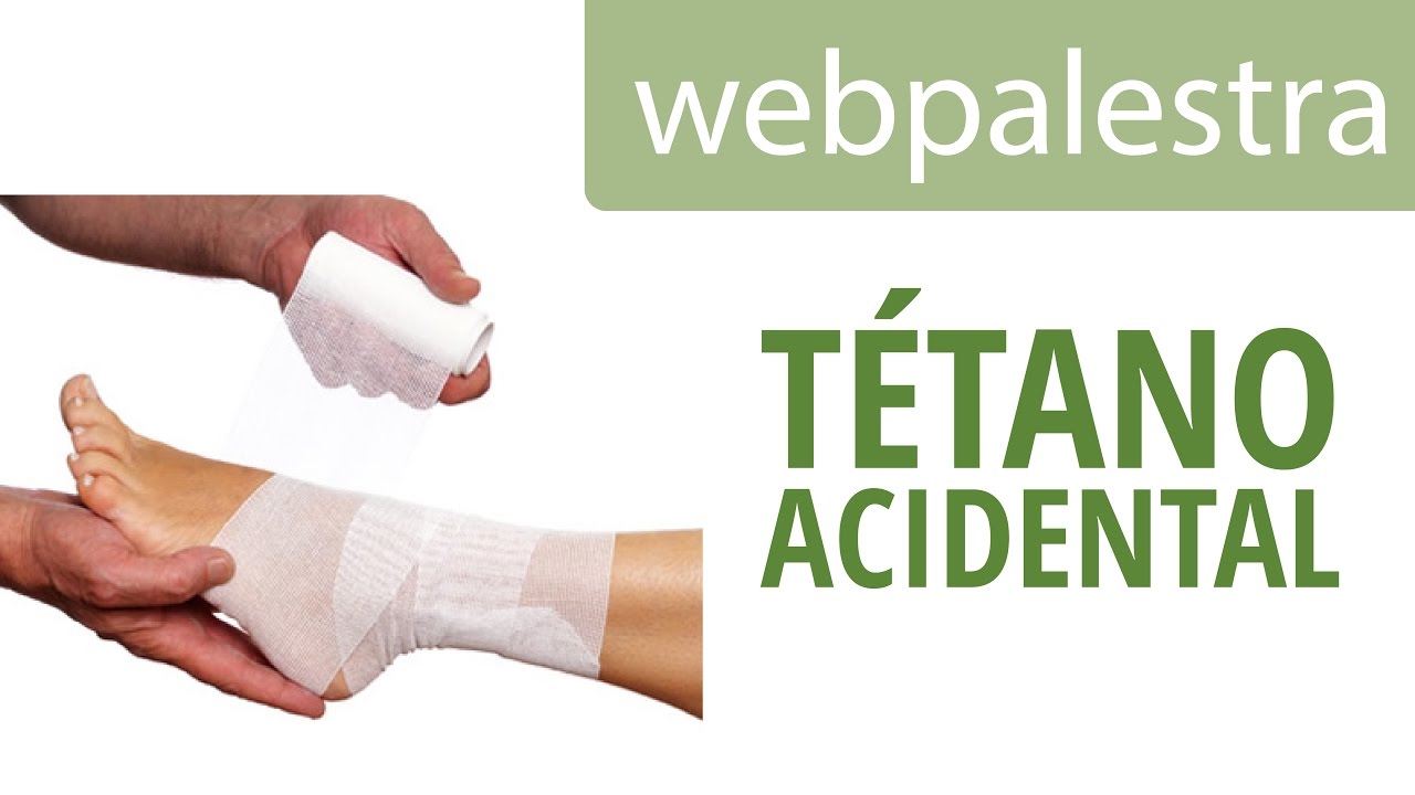 Webpalestra - Manejo e diagnóstico precoce do tétano acidental