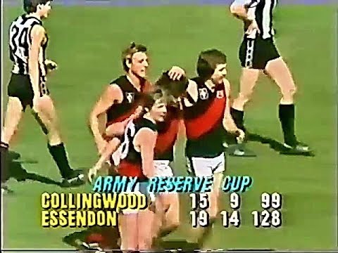1983 Reserves Grand Final Collingwood v Essendon