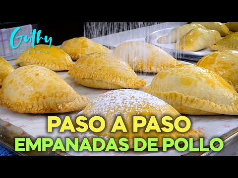 Las Mejores Empanadas Rellenas de Pollo | Receta Peruana 🇵🇪 ¡Paso a Paso!