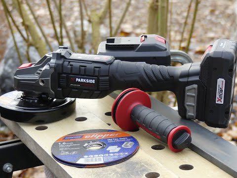 PARKSIDE PERFORMANCE® 20V Akku-Winkelschleifer PWSAP 20-Li E6 vs Flachkopf-WS PPWSFA 20-Li A1