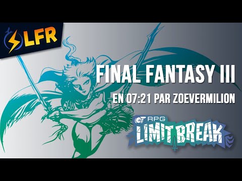 Final Fantasy III en 07:21 (Any% Western Rules) [RPGLB2022]