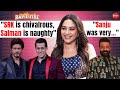 Madhuri Dixit On What She Loves About Sanjay Dutt SRK Salman Aamir Dhak Dhak Shoot RAPID FIRE