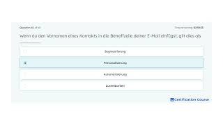 Download the video "Wenn du den Vornamen eines Kontakts in die Betreffzeile deiner E-Mail einfügst, gilt dies als ______"