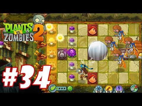 Plants Vs Zombies 2 - Hoa quả nổi giận 2 : Lightning Reed vs Disco-tron 3000 #34