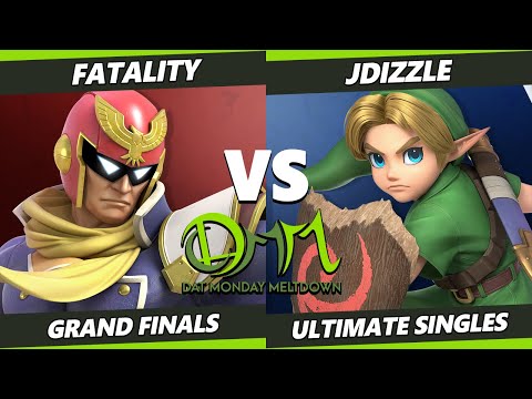 DAT Monday Meltdown 237 GRAND FINALS - Fatality (Captain Falcon) Vs. Jdizzle (Young Link) SSBU