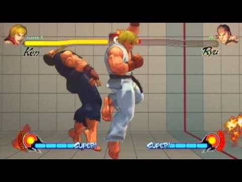 Street Fighter 4 -  Ken Combo Montage HD - iMurk Productions - PlayJamUK