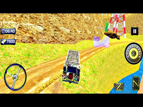 Car Simulators - US OffRoad Army Truck Driver 2017 - Best Car Drving - Android ios Gameplay