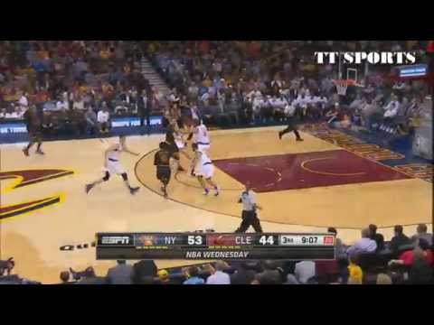Kristaps Porzingis Highlights vs Cavs (4.11.15) DUNK ON LOVE!