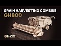Eco-Wood-Art Construction kit Combine harvester GH800