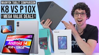 2025's Best Value Budget Tablets! - Wainyok K8 & P10X Comparison & Review (Worth Buying)
