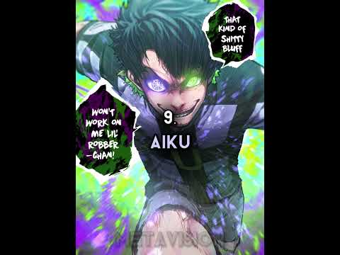 The Top 10 Best Blue Lock Players According To ChatGPT #bluelock #football