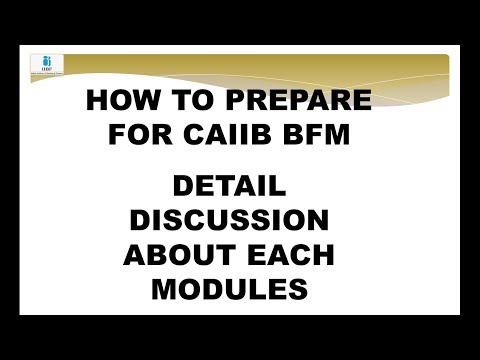 HOW TO PREPARE FOR BFM | BANK FINANCIAL MANAGEMENT CAIIB | CAIIB | BFM CAIIB | TWO HANDS Video