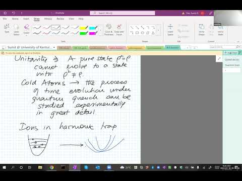 Summer School and Internship 2022:lecture-1 by Sumit Das on "Quantum Quench and Critical Phenomena".