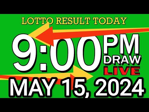LIVE 9PM LOTTO RESULT TODAY MAY 15, 2024 #2D3DLotto #9pmlottoresultmay15,2024 #swer3result