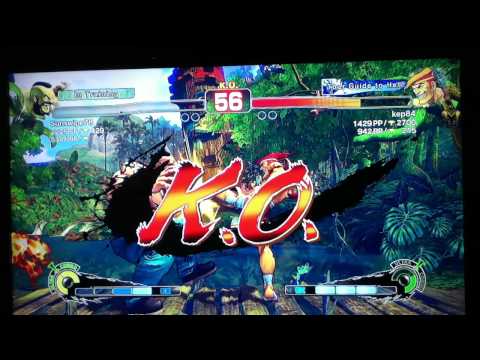 SSF4 AE PS3 Ranked - Adon (Me) vs. Zangief