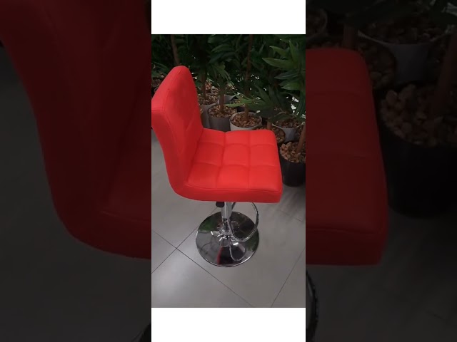 كرسي بوفيه ومطبخ مع مسند الظهر والقدمين دوار 360 د...