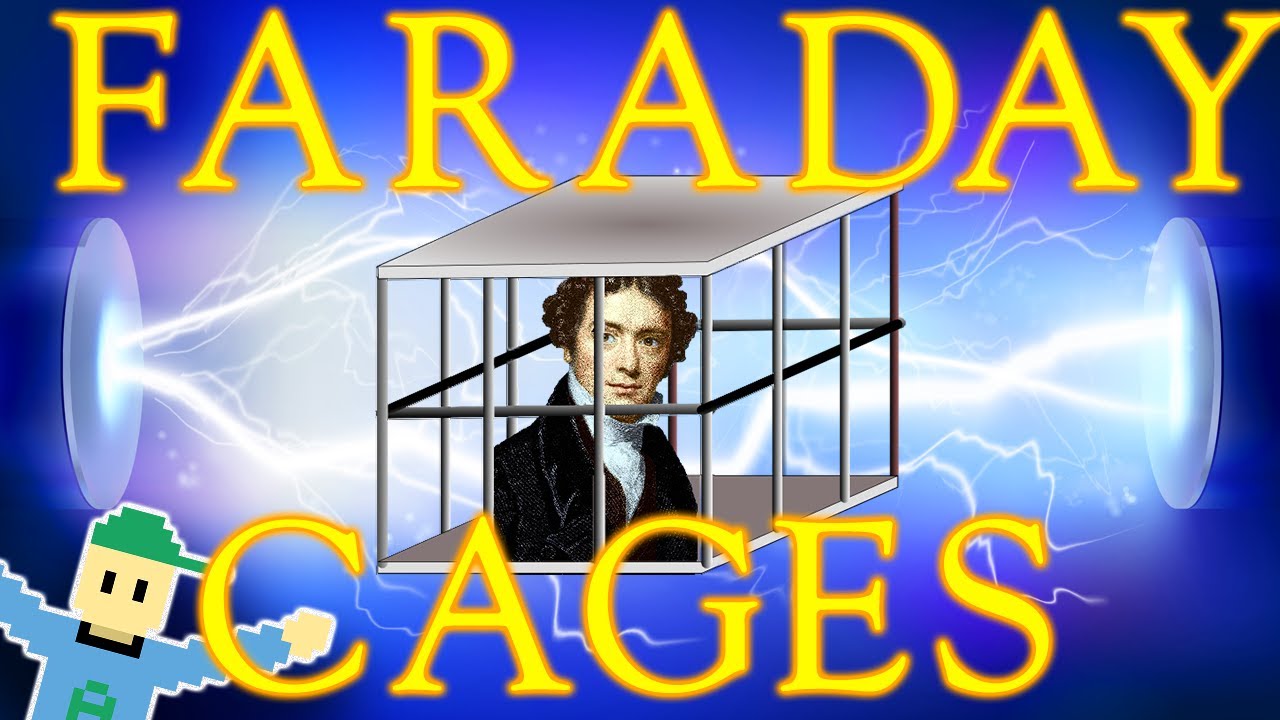 Does Faraday cage block fields? More REF