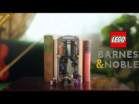 The LEGO® Sherlock Holmes Book Nook is finally here!