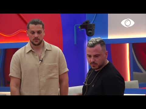 "I ke thënë shtyllë betoni"/ Luizi 'fut' në sherr Ronaldon dhe Gertin - Big Brother Vip 2