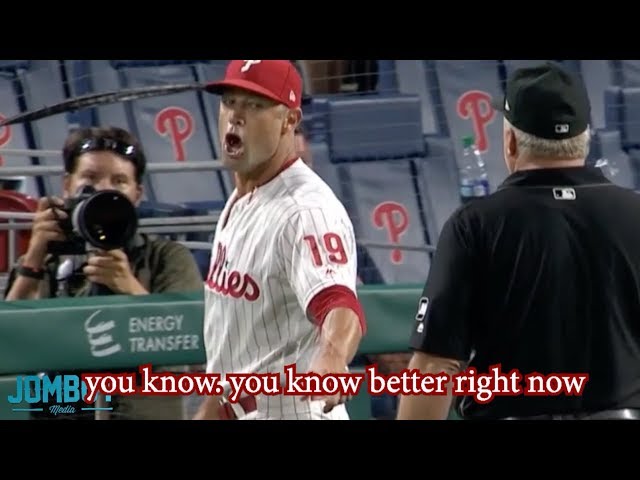Ump throws out Phillies Pitcher and even the Dodgers argue it, a breakdown