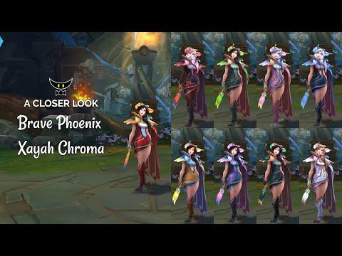 Brave Phoenix Xayah Chromas