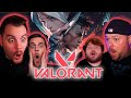 Reacting to EVERY Valorant Cinematic  || Group Reaction