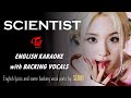 TWICE - SCIENTIST - ENGLISH KARAOKE with BACKING VOCALS