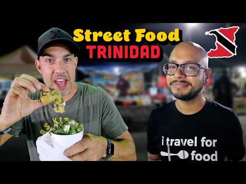 Does Trinidad have the best Street Food in Caribbean?! Night Market Tour! 🇹🇹