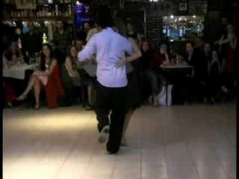  Pablo Rodriguez  is  dancing  to  the  milonga  "  Mi Buenos Aires  "
