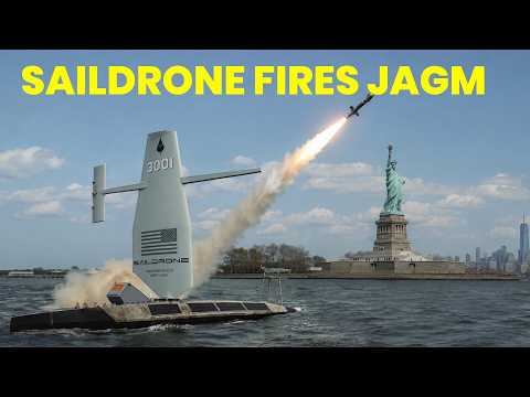 How Did Saildrone Launch JAGM Missiles from the Sea?