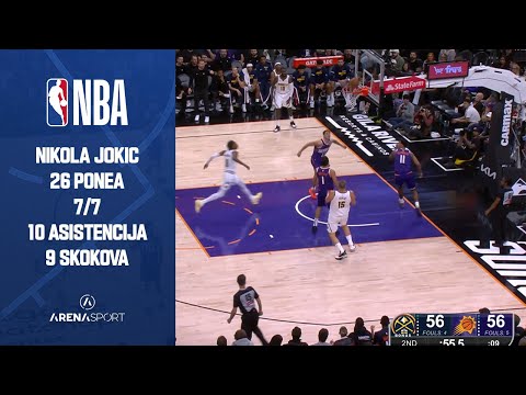 Nikola Jokić 7/7 - 26 points | Highlights | Denver Nuggets vs  Phoenix Suns