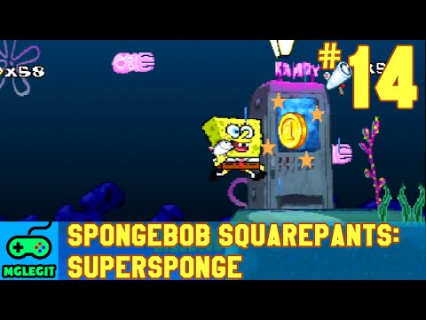 SpongeBob SquarePants SuperSponge Walkthrough Part 14 - Lonely Souls (PS1) (No Commentary)
