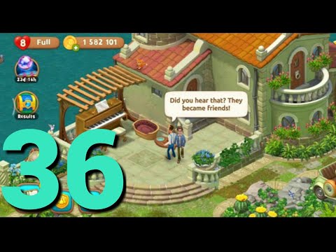 Playrix - Gardenscapes Mod Gameplay Part 36 - Guest House - Day 4
