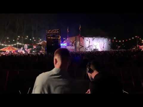 Luke Welsh Playing @ Glastonbury Festival