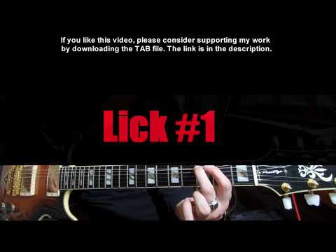 Top 5 Rock Guitar Licks You SHOULD Know