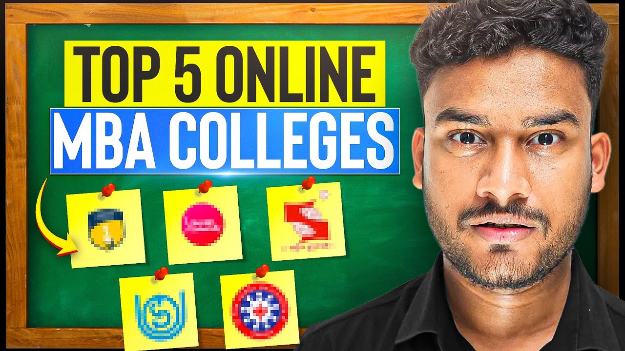 Top 5 Online MBA Colleges in India 2025 | Fees, Placements,Reviews