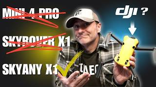 DJI’s Secret Drone in the U.S.? Skyany X1 = Mini 4 Pro Clone!