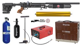OPTIONS to FILL Your PCP Airgun w/AIR, (Filters, Fill Stations, SCBA Tanks, PCP Compressors)