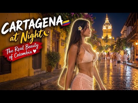 😳 CARTAGENA AT NIGHT 🇨🇴 | What Really Happens After Dark?