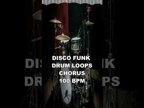 Disco Funk Chorus I Drum Loops I 100 BPM #drums #tripletsrockdrumbeat #drummer