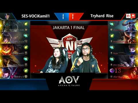 SES.VOCiKamil1 vs Tryhard Rise - Garena AOV ANC City Qualifiers Jakarta 1 Final Game 3