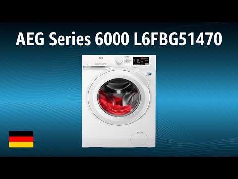 Waschmaschine AEG Series 6000 L6FBG51470 | TEST | Deutsch