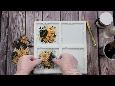 #1989 How To Make Stunning EASY Resin Coasters
