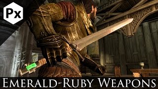 Emerald and Ruby Weapons by Kredans Mod